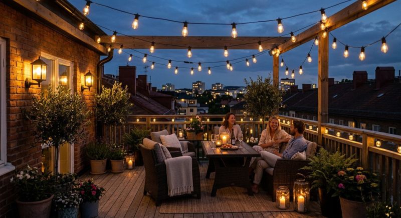 Courtyard Light Installation in Prescott Valley, AZ