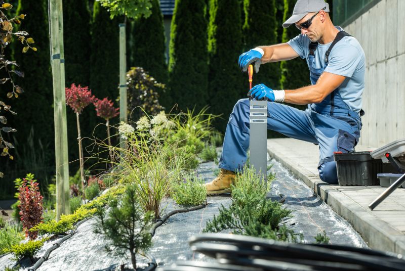 Garden Lighting Installation in Denver County, CO