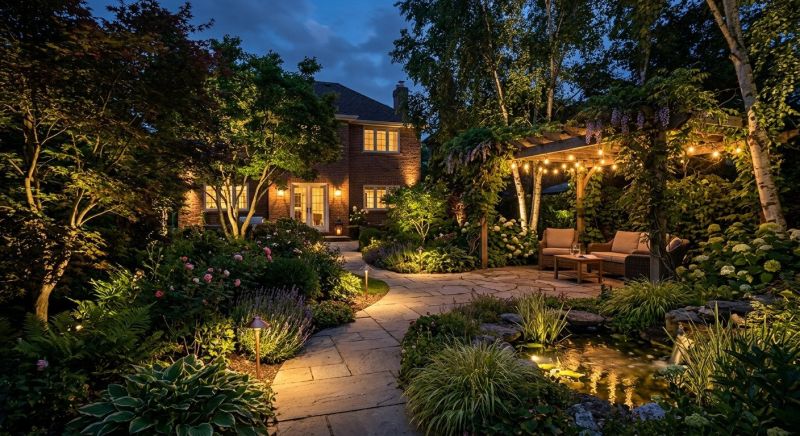 Pond Lighting Installation in Prescott Valley, AZ