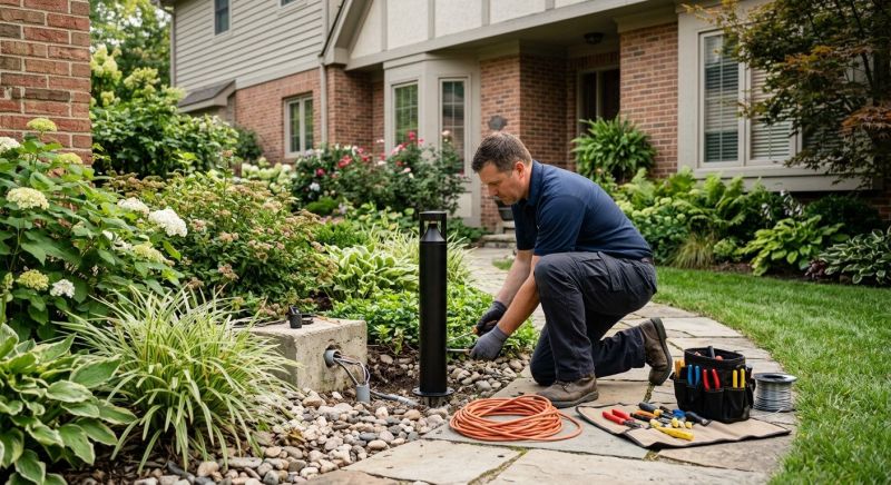 Step Lighting Installation in Utah County, UT