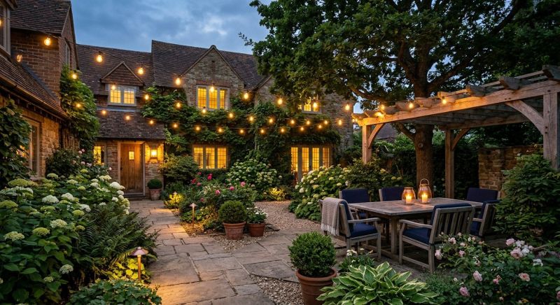 Terrace Lighting Installation in Littleton, CO