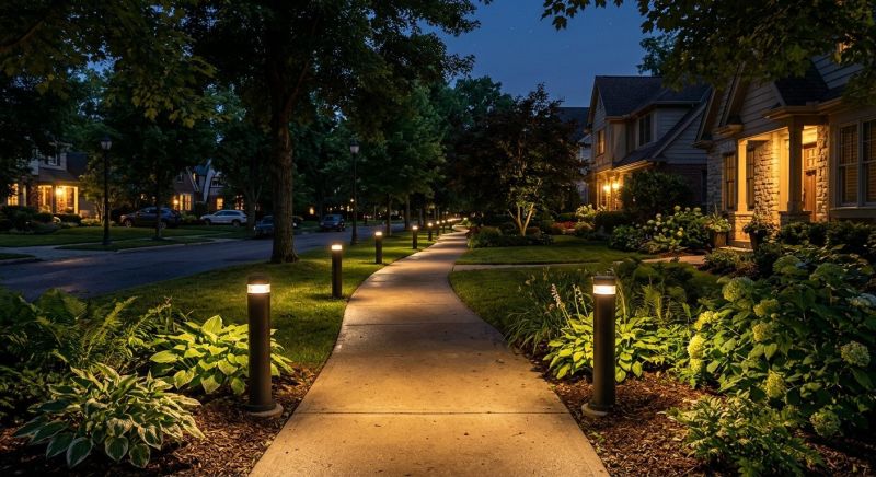 Walkway Lighting Installation in Denver County, CO